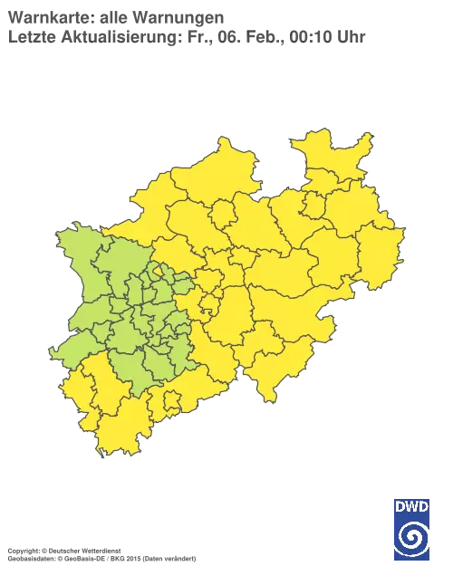 Aktuelle Wetterwarnungen für %region%