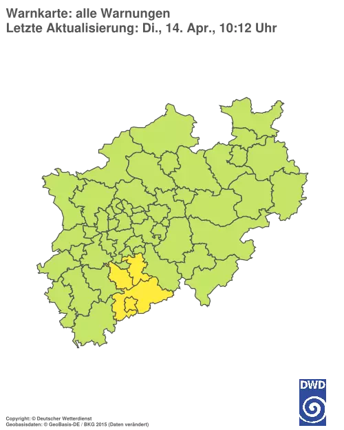 Aktuelle Wetterwarnungen für %region%