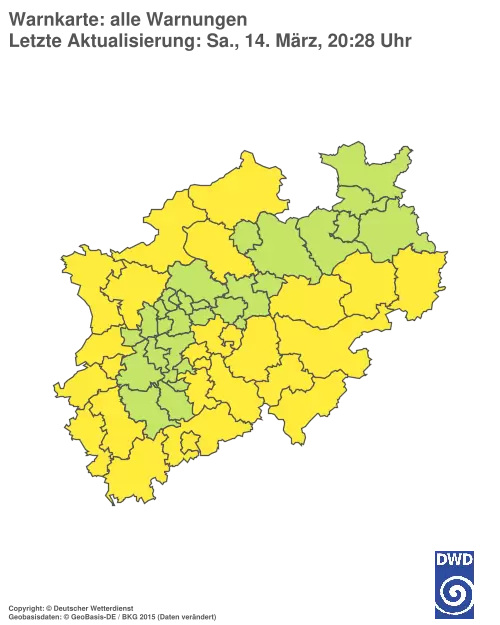 Aktuelle Wetterwarnungen für %region%