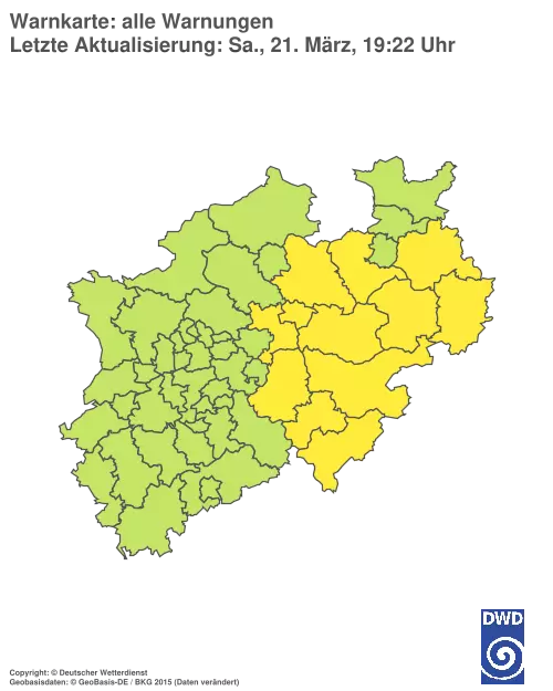Aktuelle Wetterwarnungen für %region%