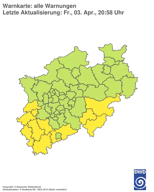Aktuelle Wetterwarnungen für %region%
