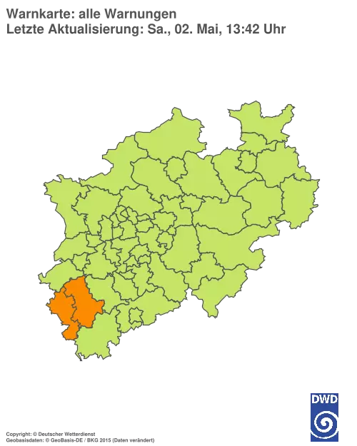Aktuelle Wetterwarnungen für %region%