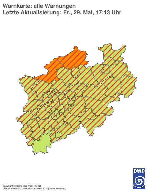 Aktuelle Wetterwarnungen für %region%
