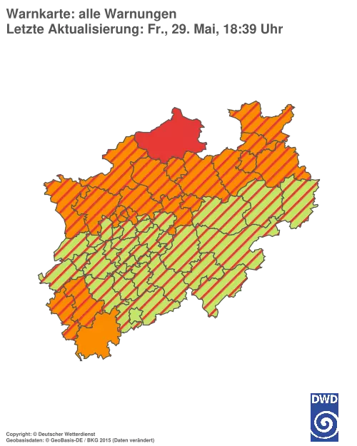 Aktuelle Wetterwarnungen für %region%
