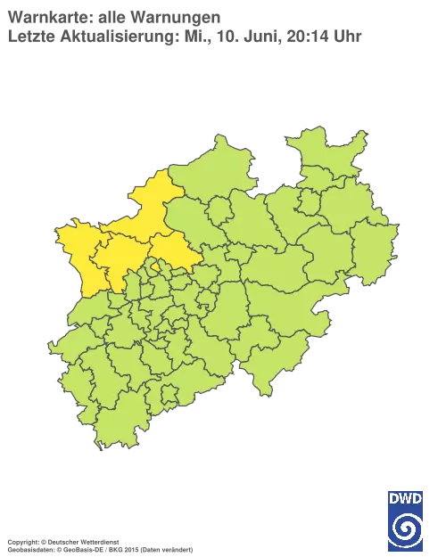 Aktuelle Wetterwarnungen für %region%