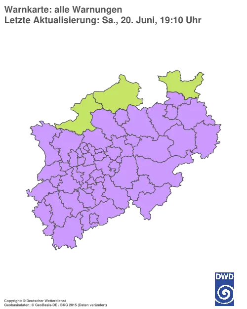 Aktuelle Wetterwarnungen für %region%