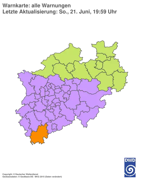 Aktuelle Wetterwarnungen für %region%