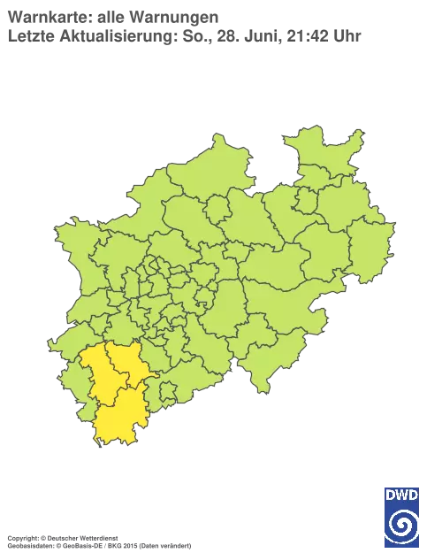 Aktuelle Wetterwarnungen für %region%