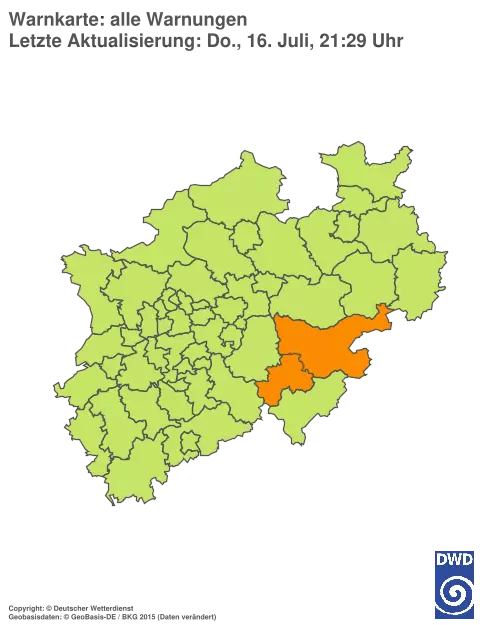 Aktuelle Wetterwarnungen für %region%