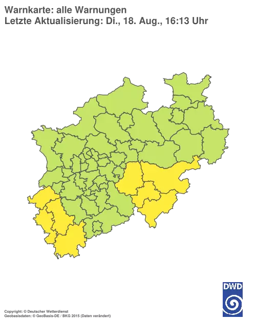 Aktuelle Wetterwarnungen für %region%