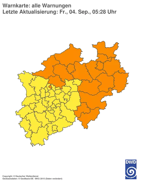 Aktuelle Wetterwarnungen für %region%