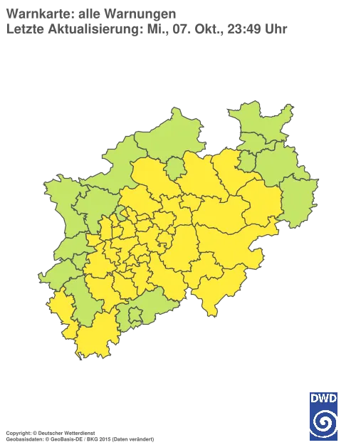 Aktuelle Wetterwarnungen für %region%